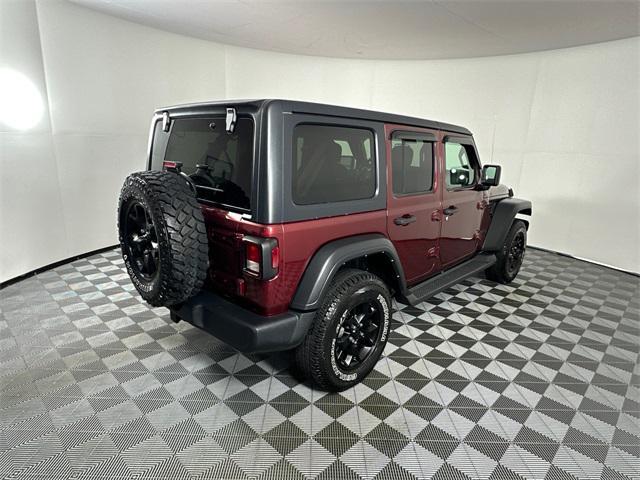 used 2021 Jeep Wrangler car, priced at $29,998