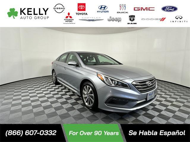 used 2015 Hyundai Sonata car, priced at $8,498