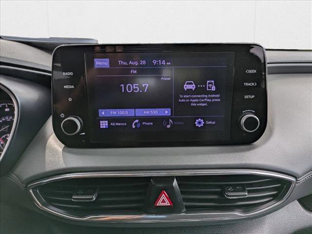 used 2021 Hyundai Santa Fe car, priced at $19,999