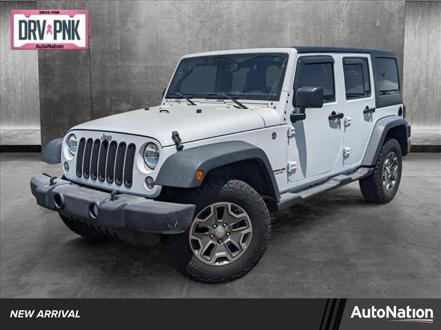 used 2016 Jeep Wrangler Unlimited car, priced at $21,200