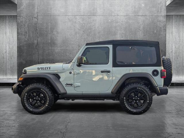 used 2023 Jeep Wrangler car, priced at $35,199