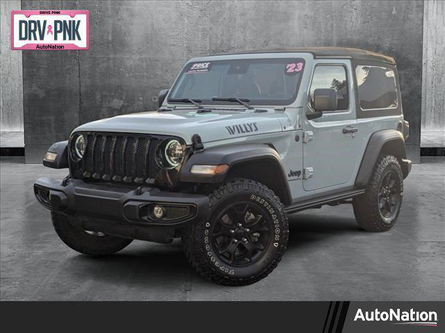 used 2023 Jeep Wrangler car, priced at $35,199