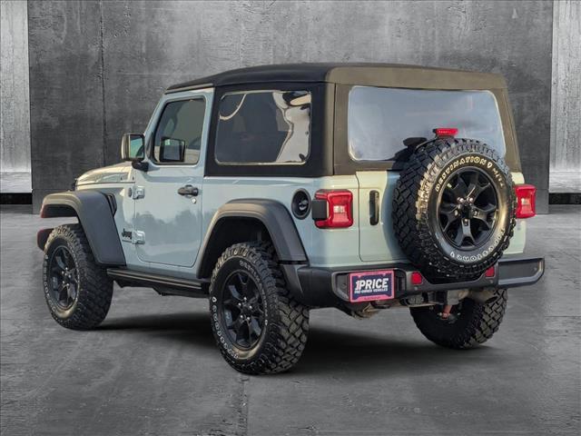 used 2023 Jeep Wrangler car, priced at $35,199