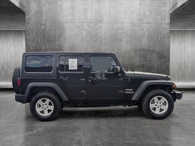 used 2017 Jeep Wrangler Unlimited car, priced at $21,200