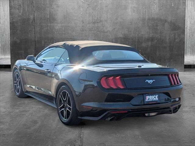 used 2020 Ford Mustang car, priced at $19,300