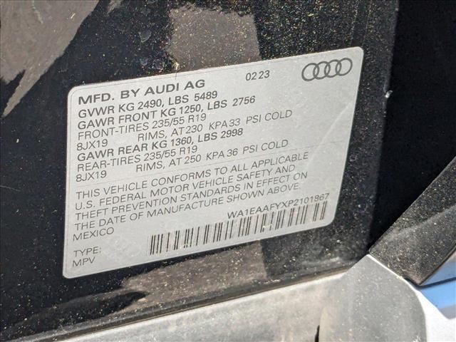 used 2023 Audi Q5 car, priced at $42,696