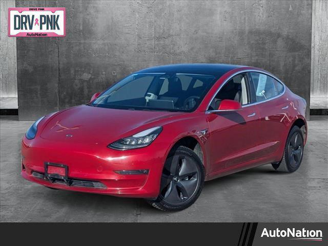 used 2018 Tesla Model 3 car, priced at $22,999