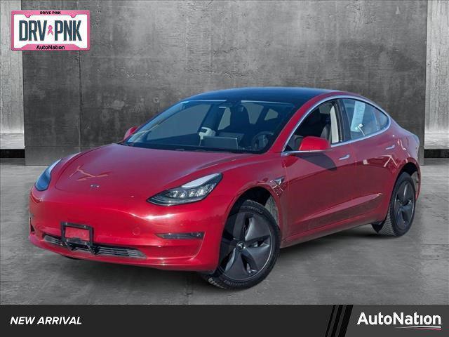 used 2018 Tesla Model 3 car, priced at $23,499