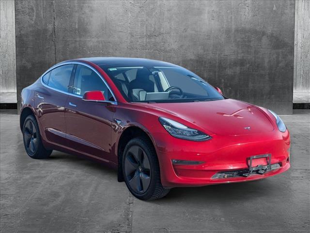 used 2018 Tesla Model 3 car, priced at $23,499