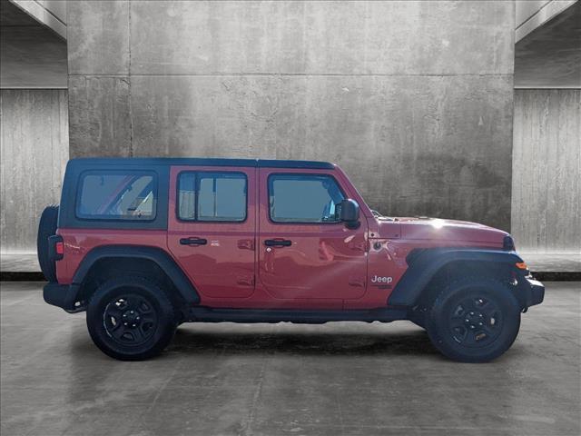 used 2018 Jeep Wrangler Unlimited car, priced at $23,999