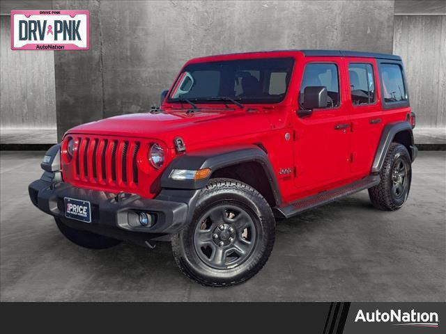 used 2018 Jeep Wrangler Unlimited car, priced at $23,999