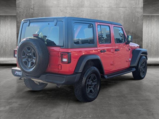 used 2018 Jeep Wrangler Unlimited car, priced at $23,999