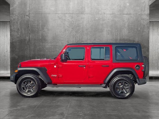 used 2018 Jeep Wrangler Unlimited car, priced at $23,999