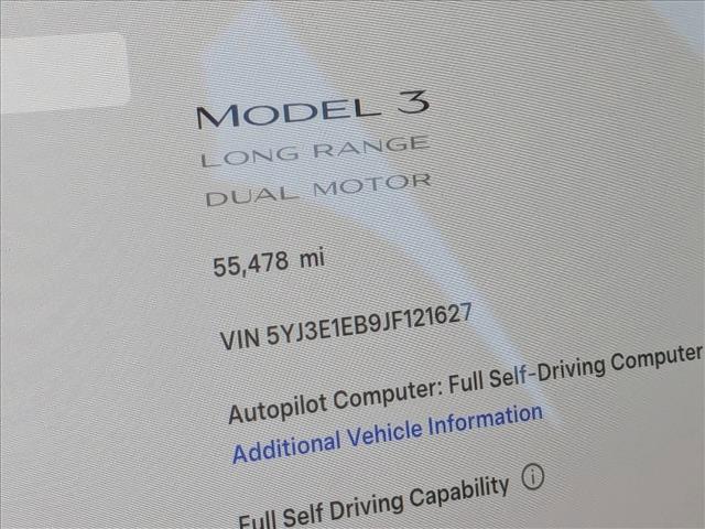 used 2018 Tesla Model 3 car, priced at $20,799