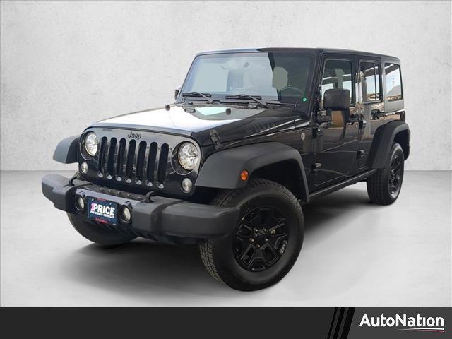 used 2018 Jeep Wrangler JK Unlimited car, priced at $18,999