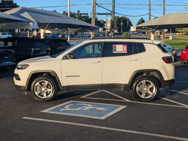 used 2023 Jeep Compass car, priced at $22,499