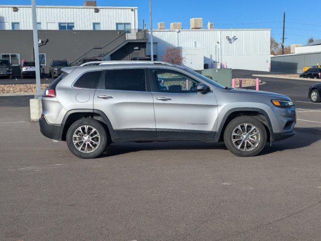 used 2021 Jeep Cherokee car, priced at $19,999