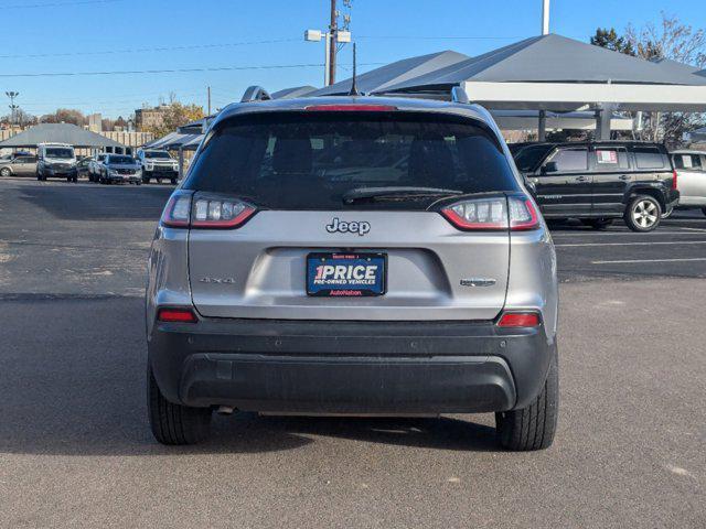 used 2021 Jeep Cherokee car, priced at $19,999