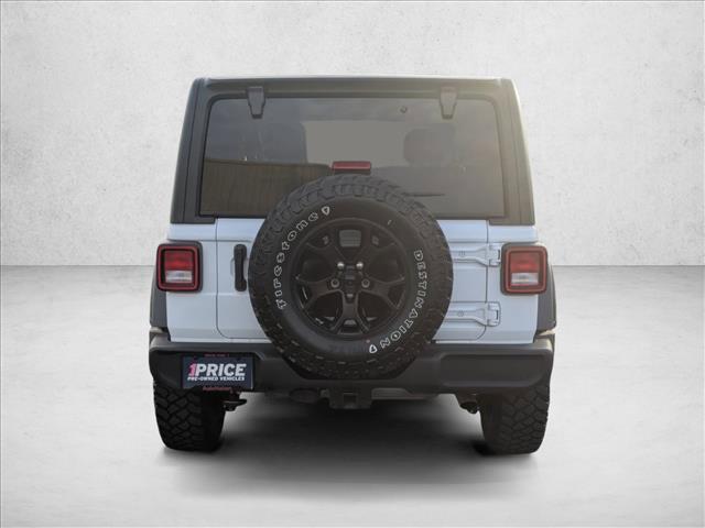 used 2022 Jeep Wrangler car, priced at $28,999
