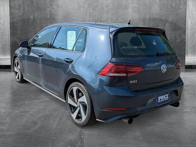 used 2018 Volkswagen Golf GTI car, priced at $19,249