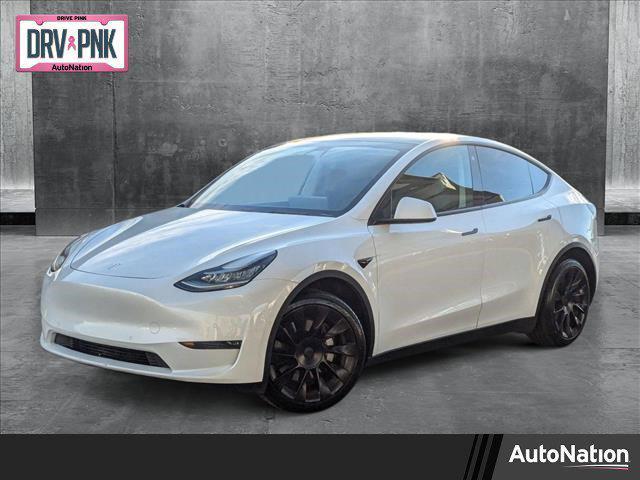 used 2021 Tesla Model Y car, priced at $27,999