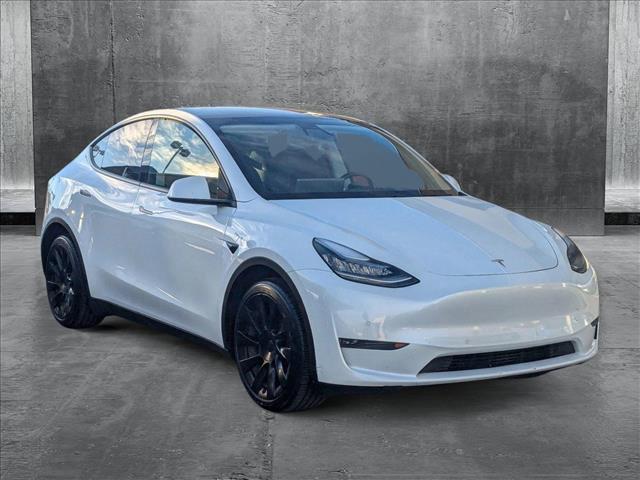 used 2021 Tesla Model Y car, priced at $27,999