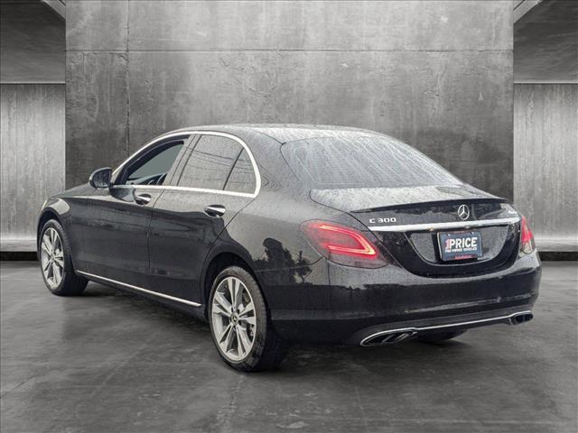 used 2019 Mercedes-Benz C-Class car, priced at $24,999