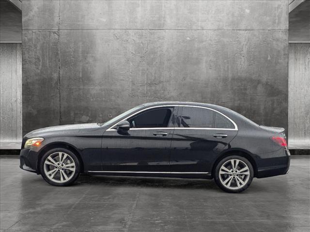 used 2019 Mercedes-Benz C-Class car, priced at $24,999