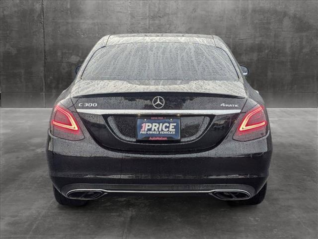 used 2019 Mercedes-Benz C-Class car, priced at $24,999