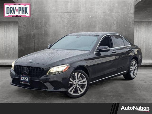 used 2019 Mercedes-Benz C-Class car, priced at $24,999