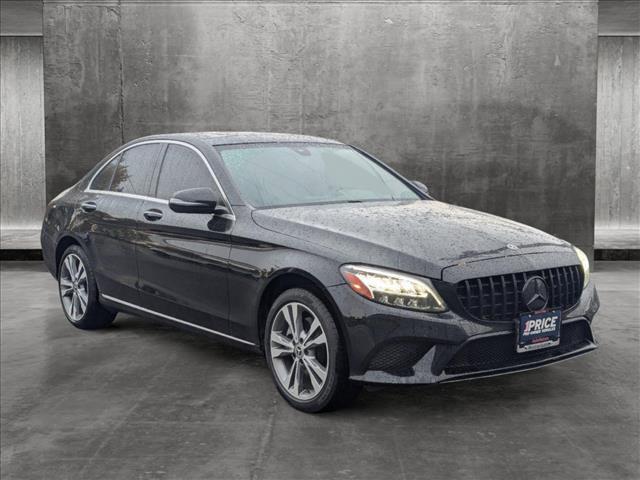 used 2019 Mercedes-Benz C-Class car, priced at $24,999