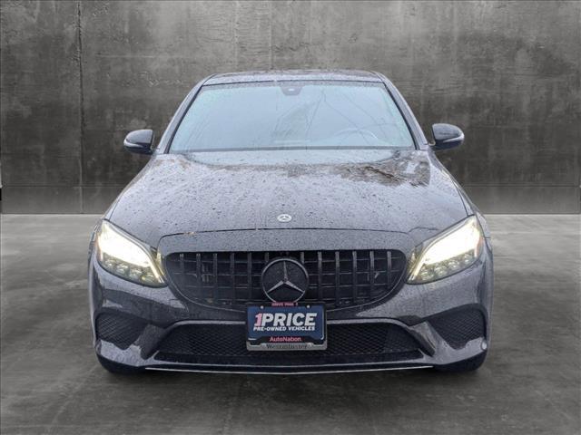 used 2019 Mercedes-Benz C-Class car, priced at $24,999