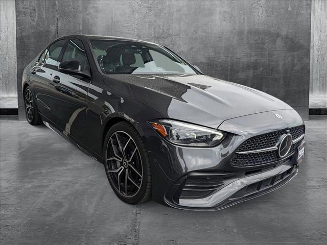 used 2022 Mercedes-Benz C-Class car, priced at $38,000
