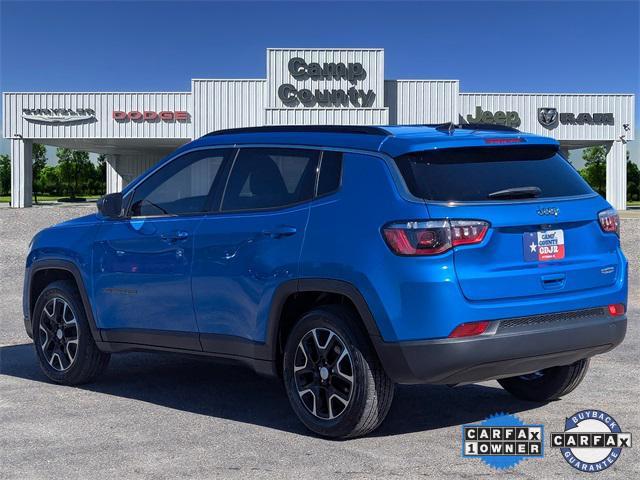 used 2022 Jeep Compass car, priced at $19,299