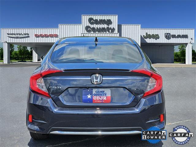 used 2020 Honda Civic car, priced at $21,995