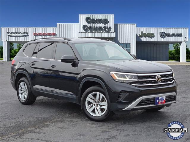 used 2021 Volkswagen Atlas car, priced at $23,894