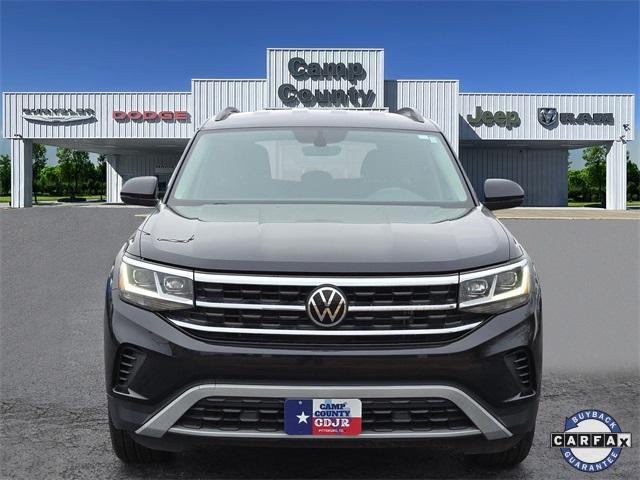 used 2021 Volkswagen Atlas car, priced at $23,894