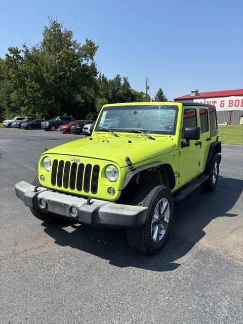 used 2016 Jeep Wrangler Unlimited car, priced at $17,245
