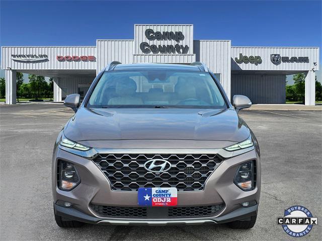 used 2020 Hyundai Santa Fe car, priced at $19,999