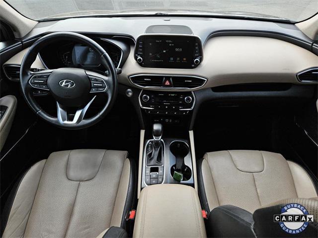 used 2020 Hyundai Santa Fe car, priced at $19,999