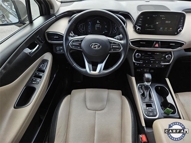 used 2020 Hyundai Santa Fe car, priced at $19,999