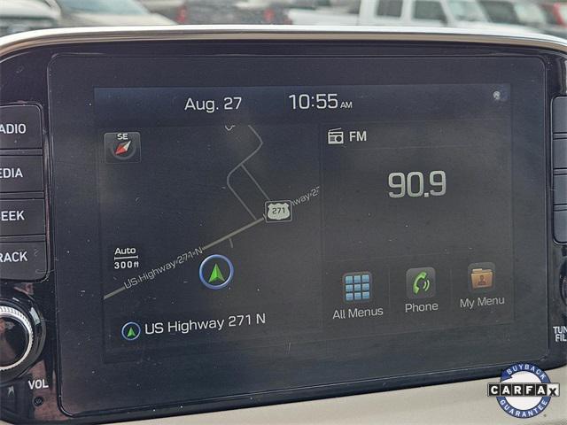 used 2020 Hyundai Santa Fe car, priced at $19,999