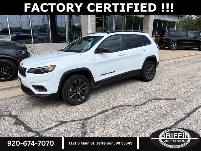 used 2021 Jeep Cherokee car, priced at $25,549