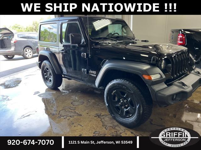 used 2020 Jeep Wrangler car, priced at $27,821