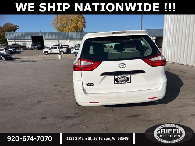 used 2017 Toyota Sienna car, priced at $13,887