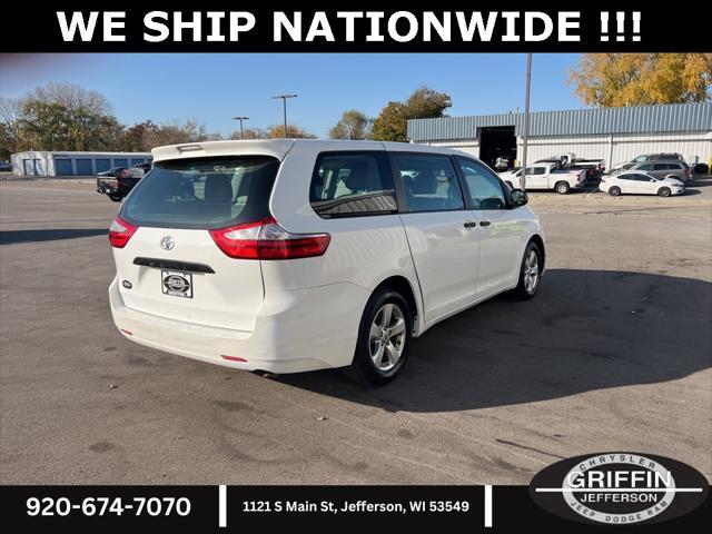 used 2017 Toyota Sienna car, priced at $13,887