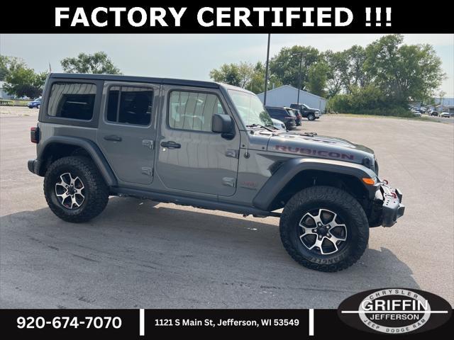 used 2021 Jeep Wrangler Unlimited car, priced at $37,983