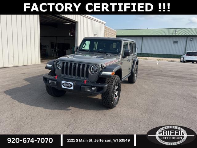 used 2021 Jeep Wrangler Unlimited car, priced at $37,983