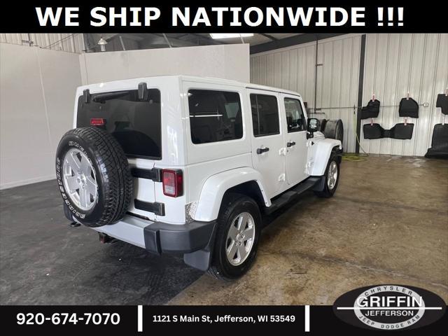 used 2012 Jeep Wrangler Unlimited car, priced at $18,768