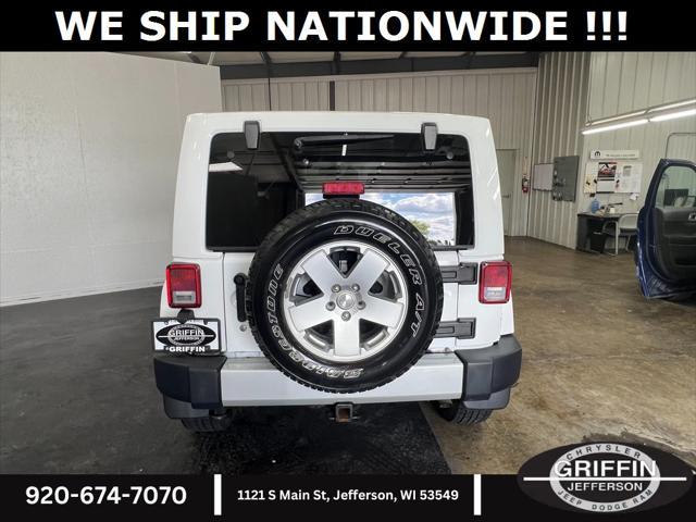 used 2012 Jeep Wrangler Unlimited car, priced at $18,768